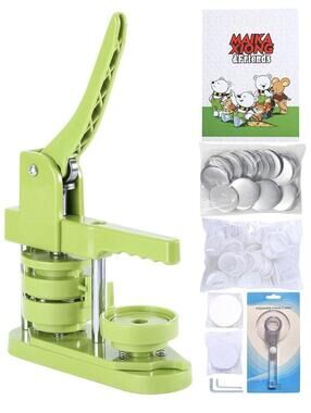 Button Maker Machine 58mm DIY Pin Badge Label Image Custom Stamp Press DC-109 SE